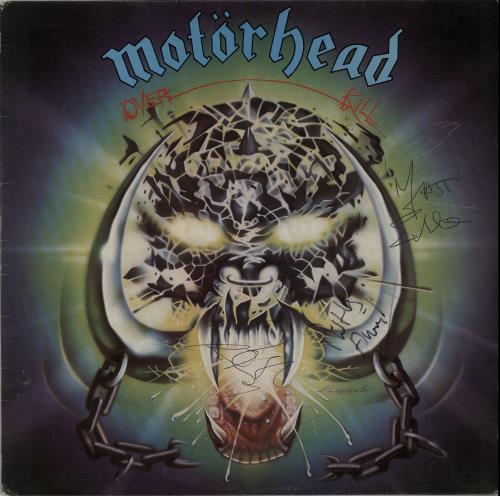 帯付LP モーターヘッド motorhead オーバーキル Over Kill Motorhead Overkill (Motorhead 50th Anniversary) Half-Speed